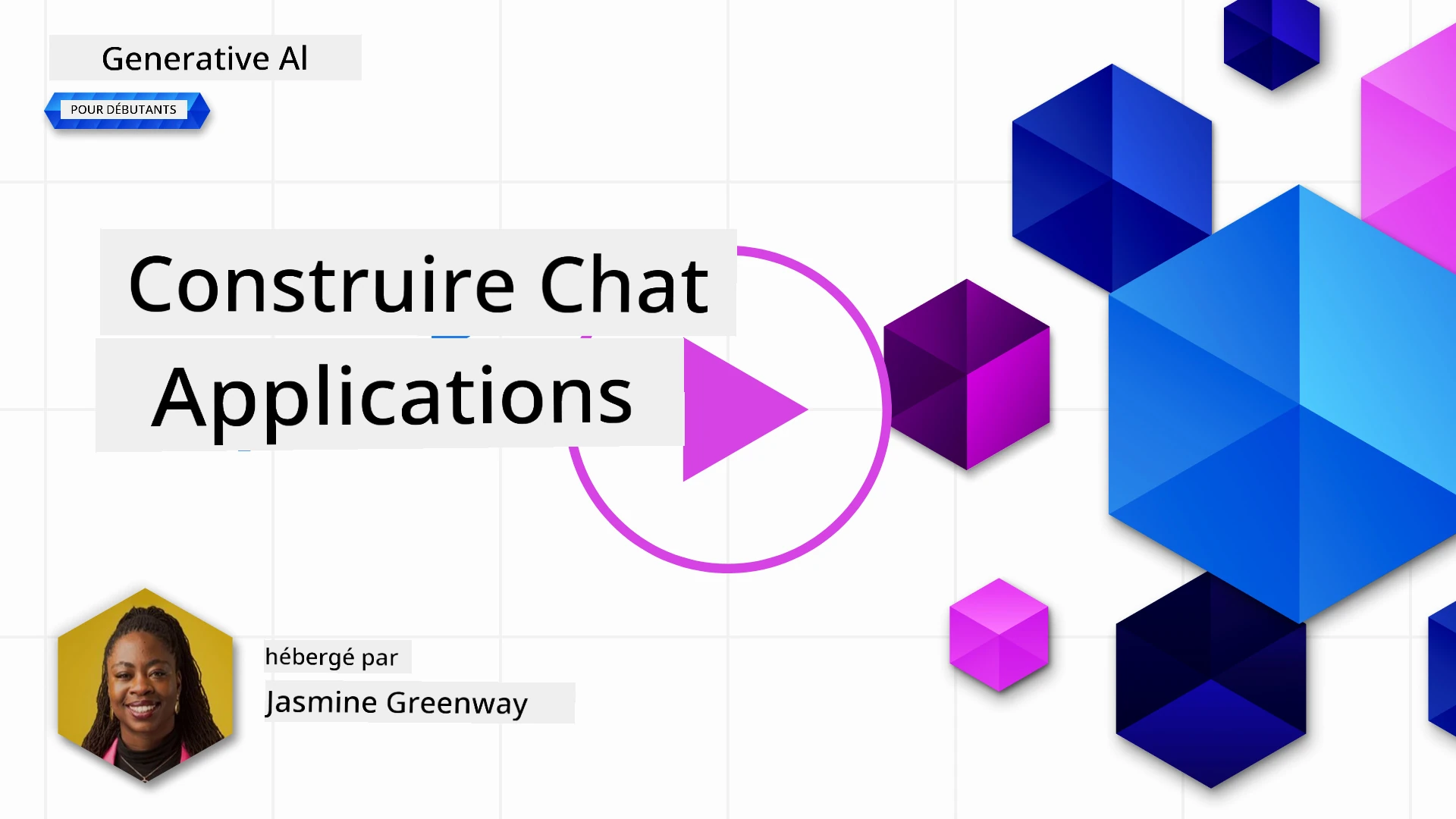 Construire des applications de chat alimentées par l'IA générative