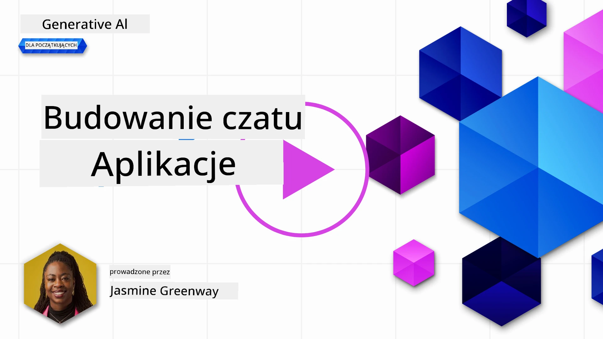 Tworzenie aplikacji czatowych zasilanych przez generatywną sztuczną inteligencję